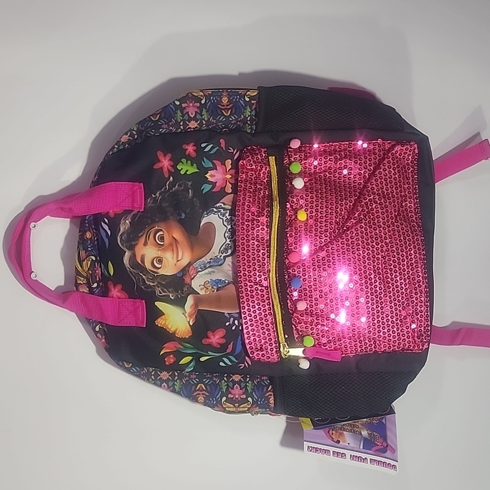 NWT Encanto 17" Backpack with Gold Hardware